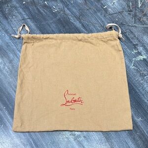 Christian Louboutin Beige Dust Bag